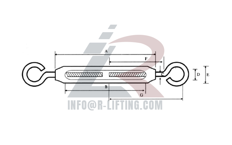 Korean Type Malleable Turnbuckle