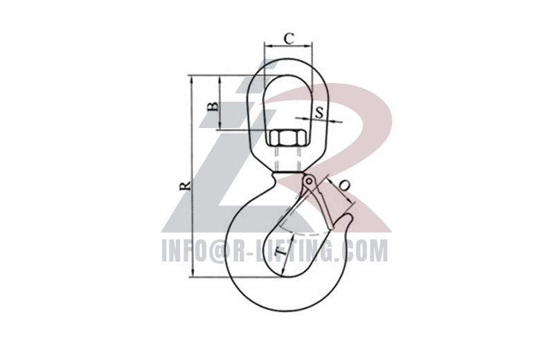 Swivel Hooks With Latches