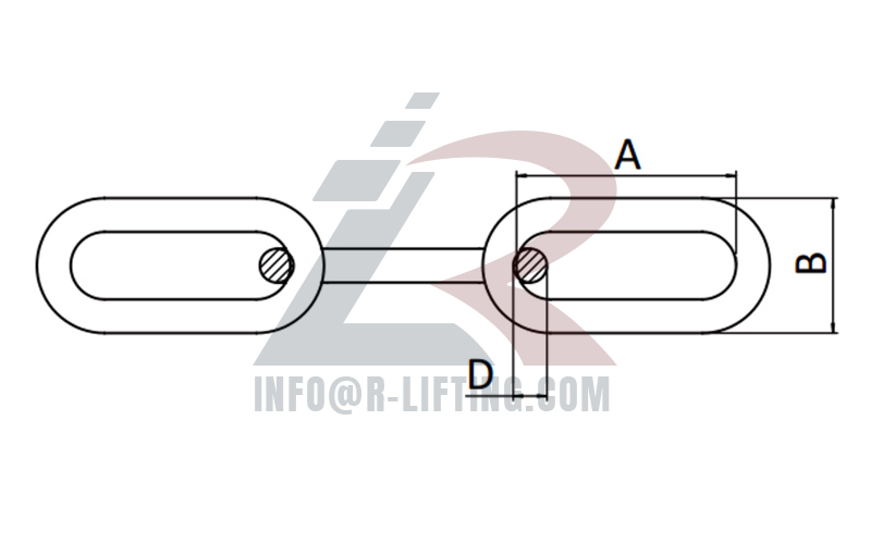 UK Standard Long Link Chain