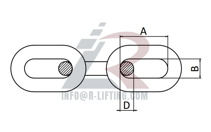 UK Standard Short Link Chain