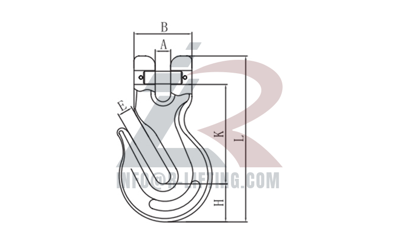 G80 US Type Clevis Grab Hook