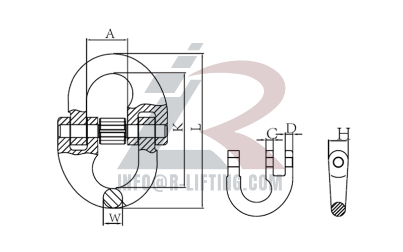 G80 US Type Connecting Link