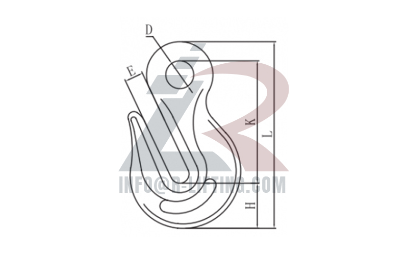 G80 Us Type Eye Grab Hook