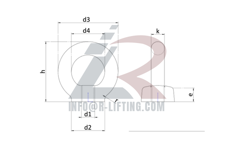 DIN582 Drop Forged Eye Nuts