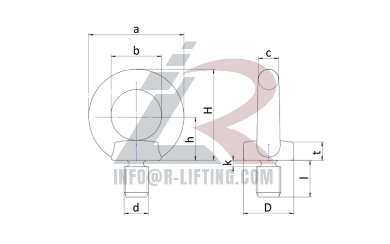 JIS B 1168 Eye Bolt