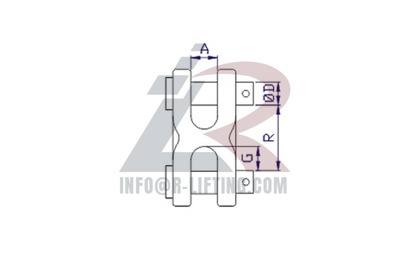 H Type Twin Clevis Link