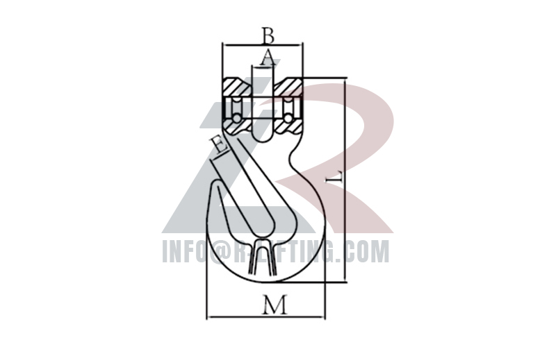 G100 Clevis Shortening Grab Hook With Wings