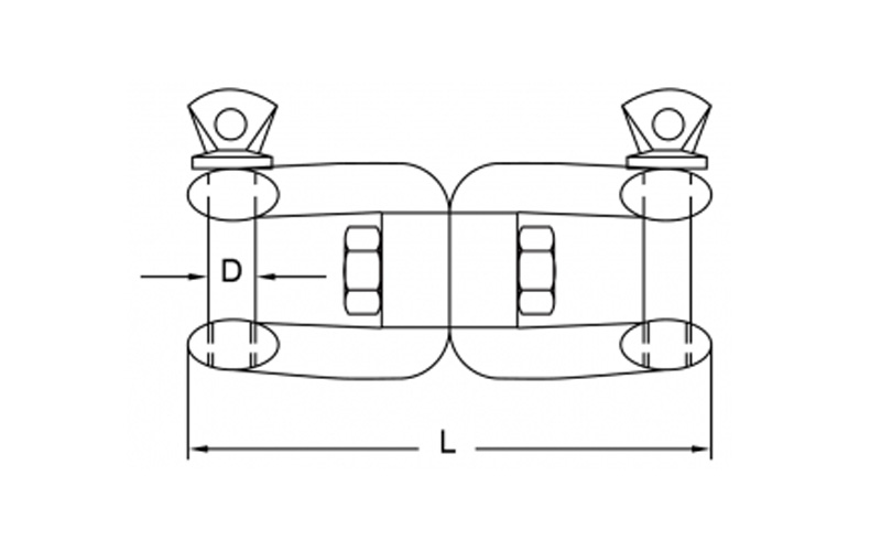 Stainless Steel Swivel Jaw & Jaw